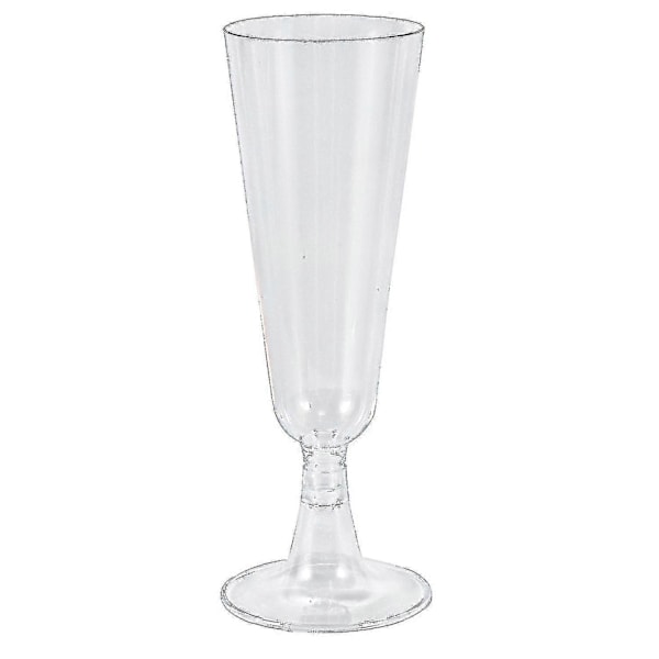 60 stk. 150ml Engangs Hård Plastik Champagne Glas Rødvin Glas Pokal Vinglas Fest Festival ZUAN  (FMY)