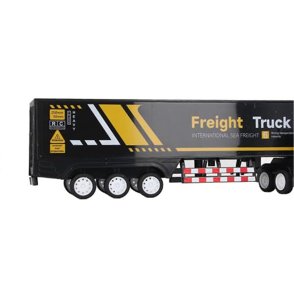 Container Lastbil Legetøj Høj Simulation Udvidet Vogn Container Trailer Model Inertial Bil Legetøj Type 2 (FMY)
