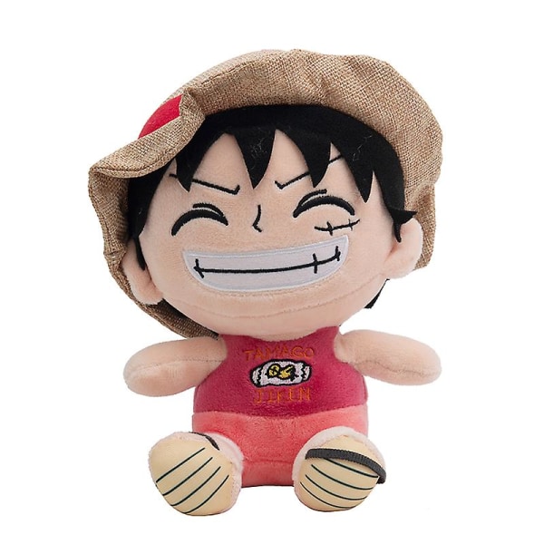 One Piece Plyschleksaker Storlek 25cm Anime Figur Luffy Chopper Ace Law Söta Dockor Barn Eller Flickvän Födelsedag Halloween Julpresenter (FMY) H 25CM