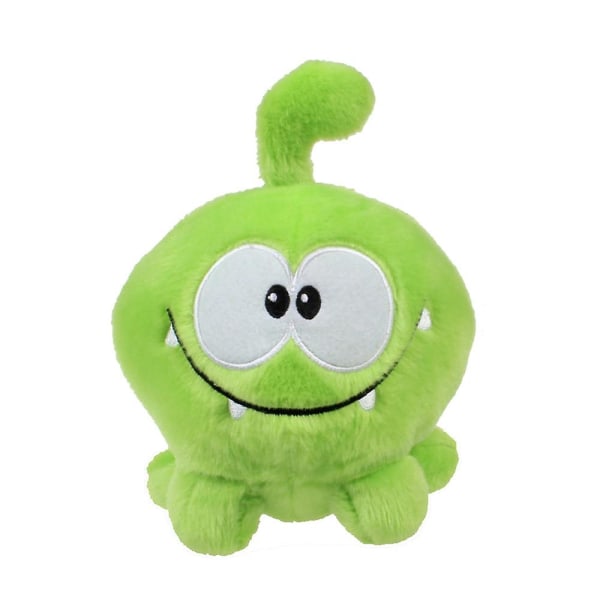 20cm Kawaii Om Nom Frø Plys Legetøj Cut The Rope Blød Gummi Figur Klassisk Spil Legetøj Elskelig Gave Dukke Til Børn  (FMY) 1 Pc