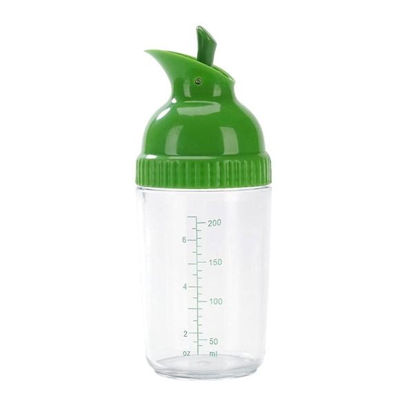 Easy Grips Salatdressing Shaker Dispenser Lækagesikker beholderflaske Universal Sauce Mixer With S (FMY) Transparent  Green