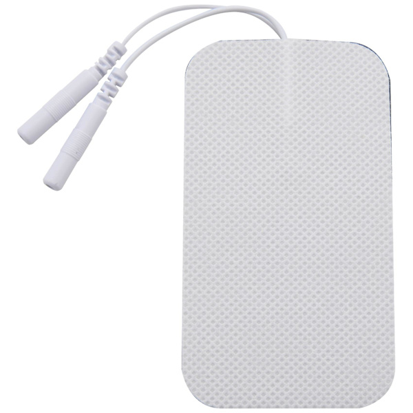 20 stk selvklebende elektrodeputer 2mm plugg gellapp for Tens akupunktur elektroterapi EMS massasjeapparat slankeanordning (FMY) white