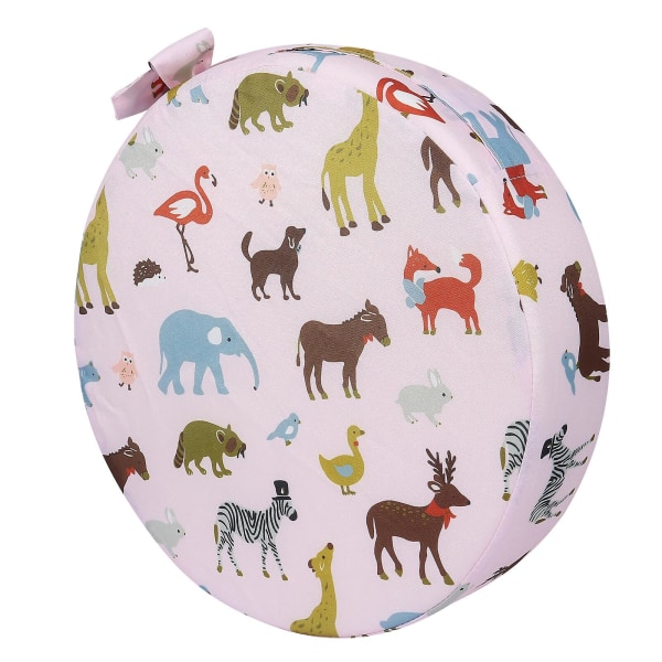 1pc Round Kids Chair Increasing Cushion Animal Pattern Seat Booster For Children  (FMY)