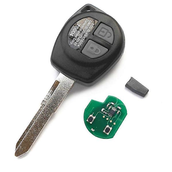 Fjernkontrollnøkkel for Suzuki Swift Fjernkontrollbilnøkkel eller Grand Vitara 2005-2013 (FMY) Black