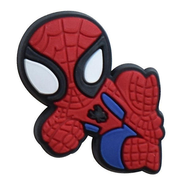 18 kpl Super Hero -sarjan Crocs-kenkien koristeita Kengän sandaalien koristelu Joulu Syntymäpäivälahjat Kengän tarvikesarja (FMY)