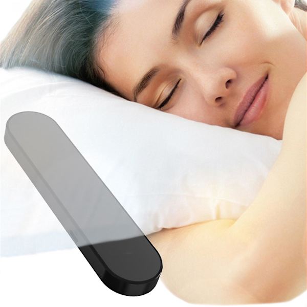 Knogleledningshøjtale Suboccipital Søvnhøjtale Søvnfremme Intelligent Støjreduktion HD Lyd Søvn Trådløs Mini Bluetooth Højtale (FMY) Black