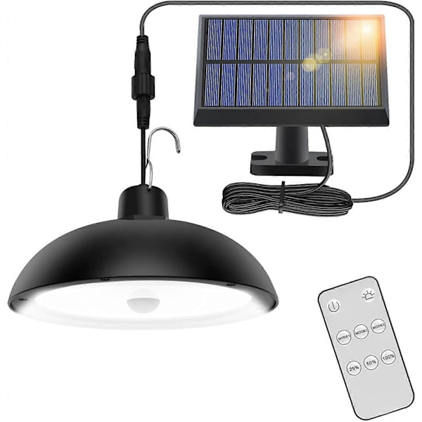Kaksipäinen aurinkoriipusvalaisin ulko- ja sisäkäyttöön, vedenpitävä 60 LED aurinkolamppu vetokytkimellä puutarhan valonheittimeen (FMY) 1Head-White