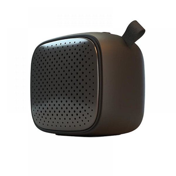 Bluetooth högtalare, mini bärbar trådlös högtalare, förbättrad bas, stöd Tf-kort, bluetooth -högtalare för Iphone, resor, vandring, bil, present (svart) (FMY)