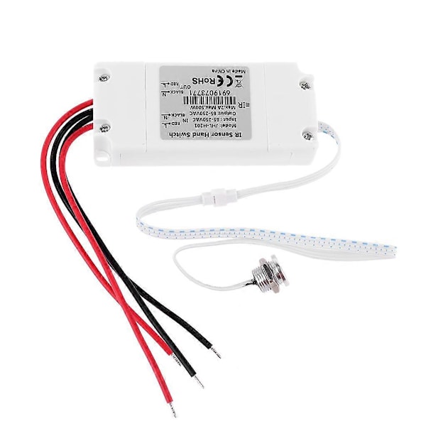 Belysning PIR Sensor Switch Belysning Infraröd på/av Rörelsesensor för Garderob (FMY)