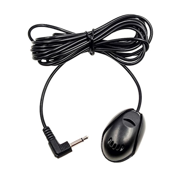 Ekstern Mikrofon Paste Mikrofon 3.5mm Bil Stereo Mikrofon til Bil GPS 2 pole mono-3.5mm elbow