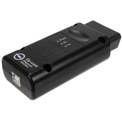 Interface diagnostisk tester, OPCOM 2012V CAN OBD2 Operator Firmware V1.99, USB, sort (FMY)
