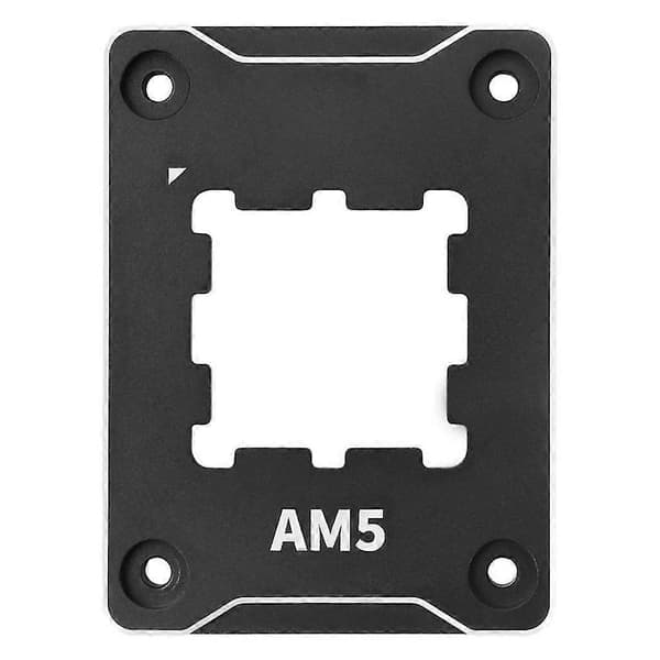 Til Asf Amd Am5 Sikker Fastgørelsesramme Sort/rød Computer Cpu Bøjningskorrektion (FMY) Black