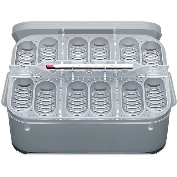 Inkubator, (med termometer) 12 ägglådor - (med termometer) 12 ägglådor (FMY)