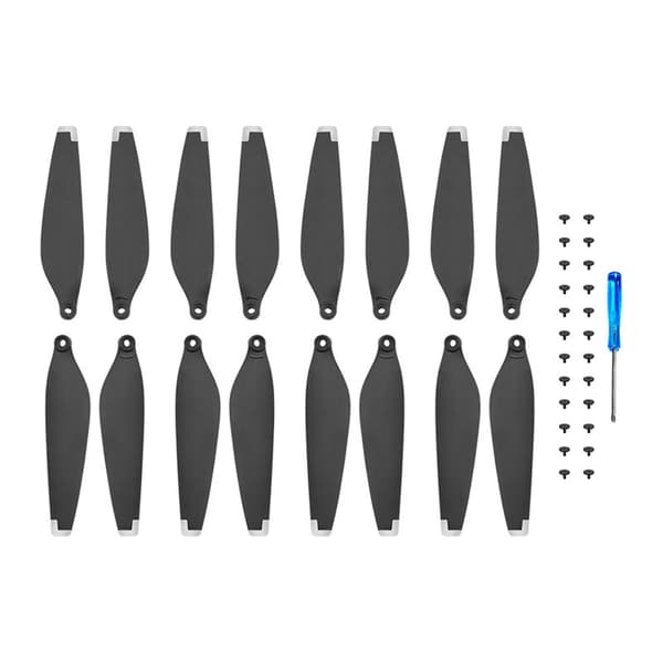 Propellererstatning for DJI MINI 3 PRO fjernkontrolldroneaccessoirer  (FMY) silver silver 8pcs