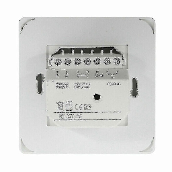 Elektrisk Gulvvarme Termostat Kontrol Switch + Sensor Kabel (FMY)