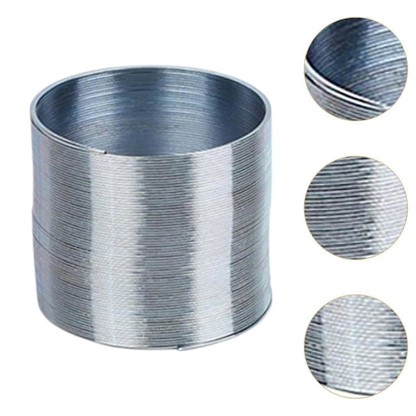 Oravasuoja linnunruokintatelineeseen, oravan jousikierukkasuoja ulkokäyttöön (FMY) Silver 6x5 cm