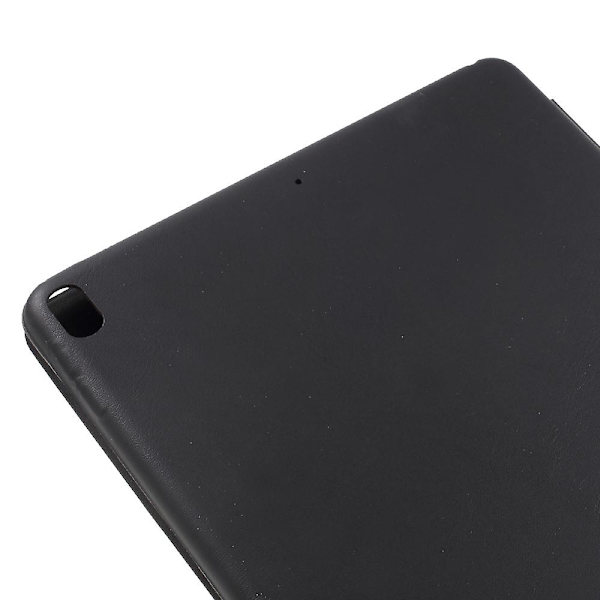 Tri-fold Smart Stand Beskyttende Læder Tablet Etui til iPad Air 10.5 (2019)/Pro 10.5 (2017)  (FMY) Black iPad Pro 10.5-inch (2017)