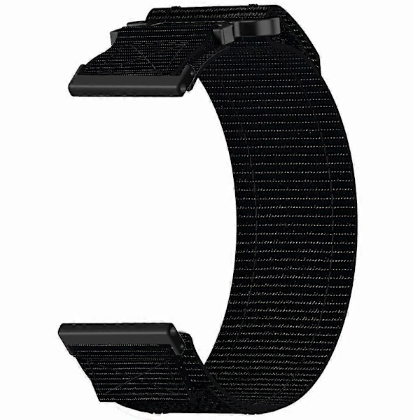 24 mm:n nailoninen rannekello Suunto 9/7/Spartan Sport Wrist HR Baro -lenkkikiinnityshihnalle - oranssi (FMY) Multicolor Black