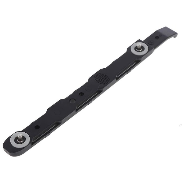 4 stk. chassis harddisk-monteringsskinner chassis harddisk-skinner til 3,5 tommer Hdd-beslag, sort (FMY) Black