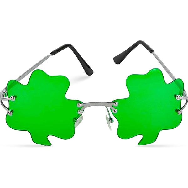 St. Patrick's Day Irish Clover Leaves Green Elf Dräktglasögon 1 förpackning (FMY)