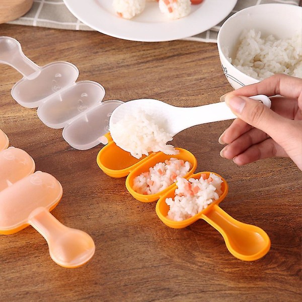 Baby Risballform DIY Sushi Maker Mouldshakers Kjøkkenverktøy for Lunsj til Barn (FMY)