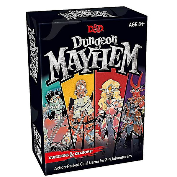 Pöytäpelikortit Dungeon Mayhem Dungeons Of Chaos Täysi Englanti Monster Madness Strategiapeli (FMY) Dungeon Basics