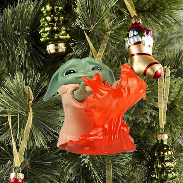 Baby Yoda Julepynt til Juletreet Hengende Ornamenter (FMY) F