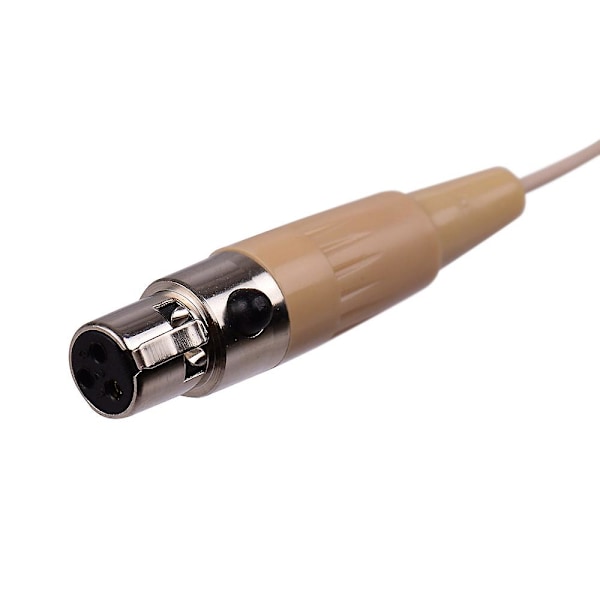 Lättviktigt huvudburet headsetmikrofon kondensatormikrofon 3,5 mm kontakt kompatibel med Sennheiser trådlöst 3 pin XLR