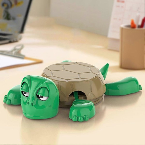 Morsom Skilpadde Koppbrikke 3D-printet Overrasket Skilpadder Stress Relief Fidget Leke for Voksne Barn (FMY) Beige