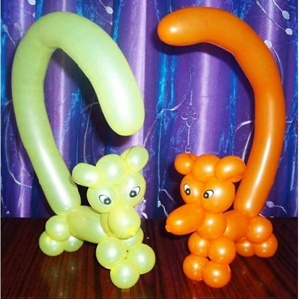 200 st Longa Ballonger Premiumkvalitet Pastel Latex Twisting Ballonger för Födelsedag Bröllop Festival Fest Assorterade Färger (FMY)