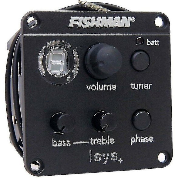 Fishman Eq Tuner Piezo Mic Presys Blend Akustinen Kitaramikrofoni Esivahvistin (FMY)