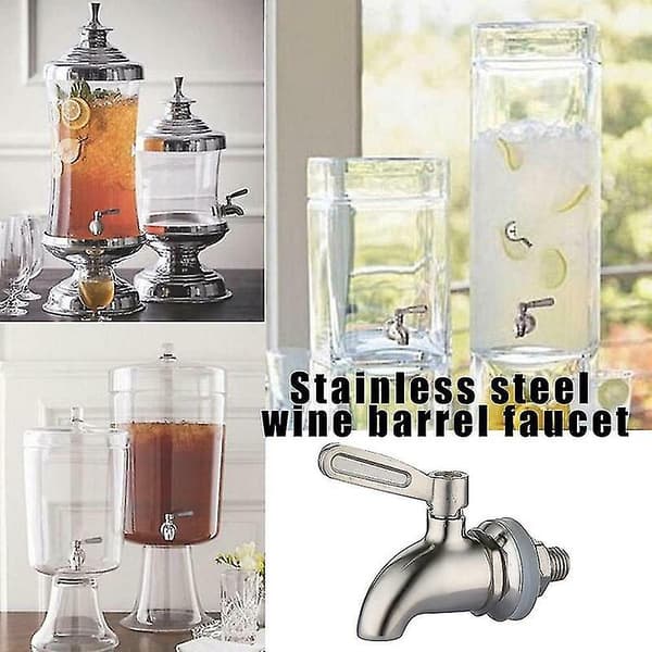 Rustfritt stål vanndispenser tut kran tråd dia dyse for vask kran flaske tapp dispenser XH  (DPD) 12mm square