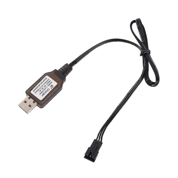 6.4v/7.4v Oplader Li-ion Batteri Sm-3p Rc Legetøj Fjernbetjening Legetøj Sm-3p Positiv Bærbar Usb Oplader Zy (FMY) 7.4V