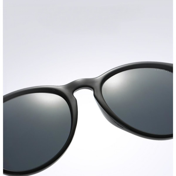 Funky Square -aurinkolasit polarisoidulla UV-suojalla naisille Miesten Trendy Wayfarer -silmälasit (FMY)