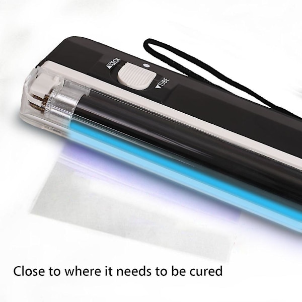 Auto Glas UV Hærde LED Lys Bilrude Resin Hærdet Ultraviolet UV Lampe Belysning Forrude Reparation Billet Værktøjer (FMY)