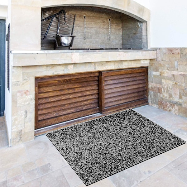 Ildfast Peisgulvteppe Sklisikker Beskyttelsesmatte Flammehemmende Underlag For Peis, Ovnsbeskyttelse (FMY) 39x47in