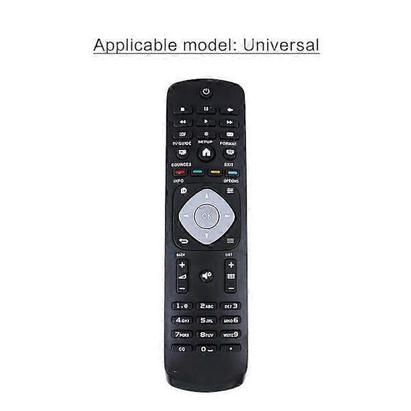 Kaukosäädin Philips RC4347/01 313923810301 RC4343/01 RM-670c 3D Universal LED RC2034301-01/RC2034301/01 242254990467/2422 (FMY) Universal