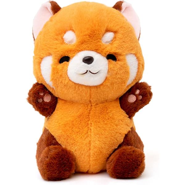 Rödpanda Gosedjur 9\" Rödpanda Plysch Söt Panda Plushie Leksak Present Till Barn Flickvän Födelsedag (FMY)