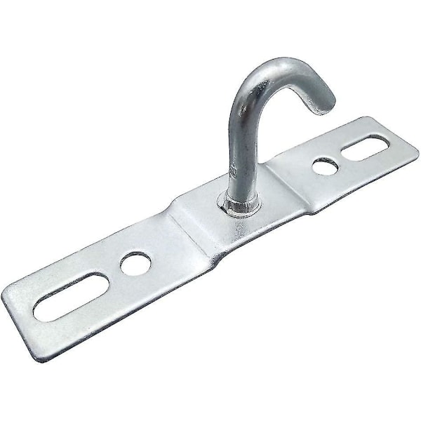 6 stk. Loftkroge 95mm Loftlampe Baseplade Loftlysestage Krog Skrue Montering Høj Belastning Galvaniseret Jern Til Europæisk Lampe Loft (FMY)