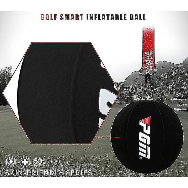 Oppblåsbar golf smart ball trener bærbar svingarm korrigerer-Excellence  (FMY) Red