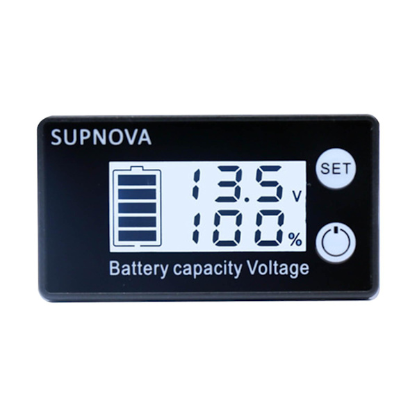 12v Dc7-68v Batterimätare Batterikapacitet Spänningsmonitor Mätare Indikator  (FMY)