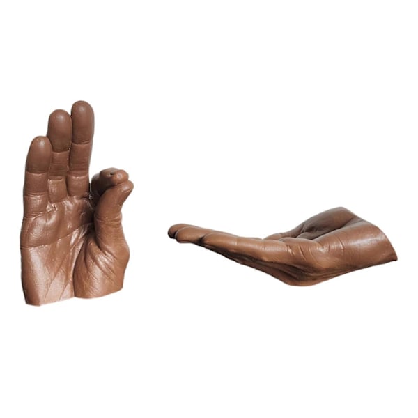 Håndlaget Røkelsepinneholder Askefanger Harpiks Gest Røkelsebrenner Hjemmekontor Meditasjon Yoga Avslapping Hjemmekontor Dekorasjon Ornament (FMY) Brown