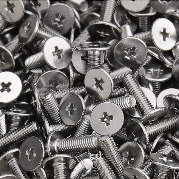 10/25 stk cm m2 m2.5 m3 m4 m5 m6 a2 304 rustfritt stål kryss phillips ultra tynn super lav flat wafer hodeskrue bolt for bærbar PC (FMY) M3*25 25pcs