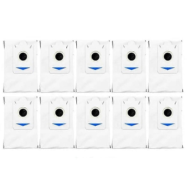 10 stk. erstatningsstøvsugerposer for DEEBOT X2 Omni X2 Pro støvsuger deler (FMY) As Shown