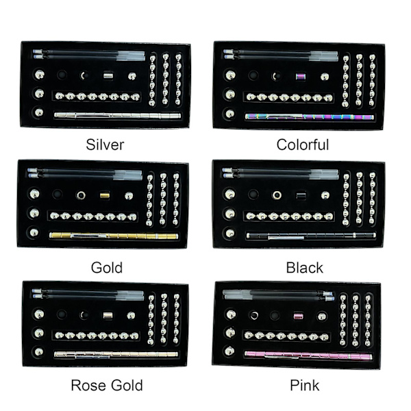 Magnetisk Fidget-penn Multifunksjonell Deformerbar Magisk Skriveavlastning Leke, 100% Ny (FMY) Black