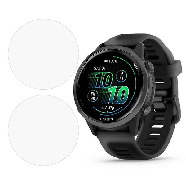 2 st Skärmskydd för Garmin Forerunner 570 42mm, Klar TPU-film (FMY)