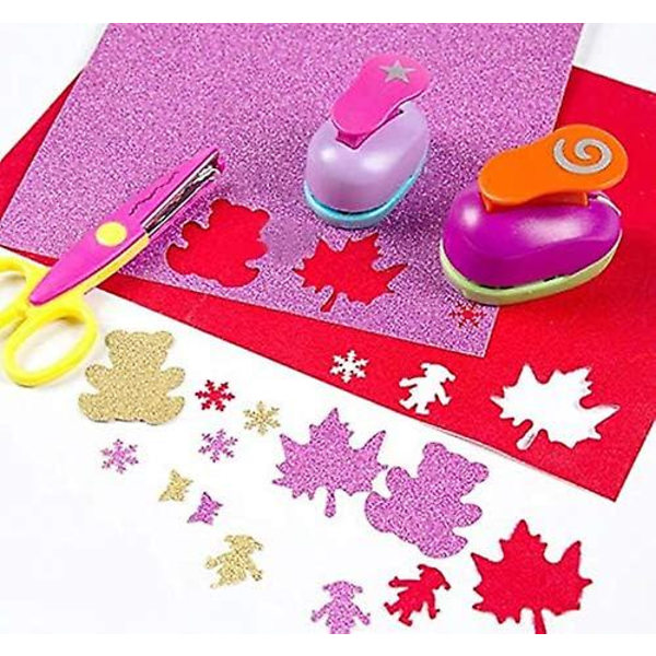 Crafts Glitter Paper, irtoamaton Shimmer Glitter Paper, 10 arkkia, 8 tuumaa x 12 tuumaa, A4-koko (FMY)