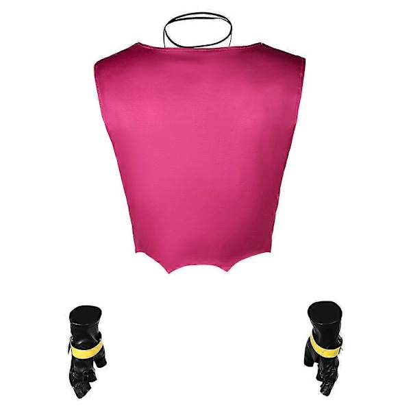 Gambit Cosplay-paita, -kaulakoru, -ranneke, -hanskat, -piirretty superroisto X roolipeliliivi, -asu, -juhlapuvut, -Halloween, -miehet (FMY) Male XXXL