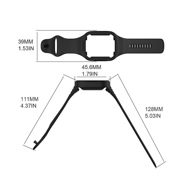 Armband för Redmi Watch3 Silikon Sportarmband Tillbehör (FMY) White