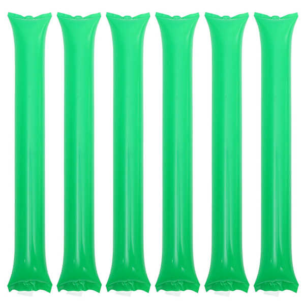 40 stk oppblåsbare pinner støy pinner oppblåsbare bom plast pinner festartikler (FMY) Green 60.00X10.00X5.00CM